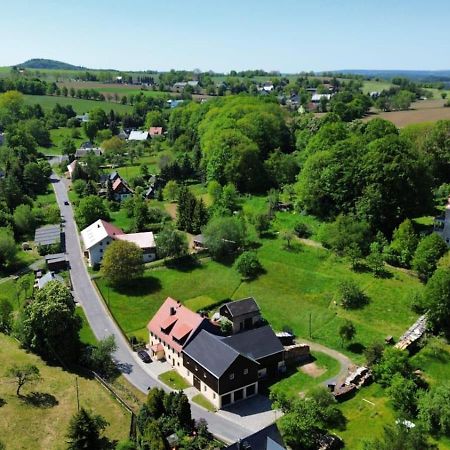 Ferienwohnung Aus-Zeit Auf Dem Lande Bad Gottleuba Zewnętrze zdjęcie
